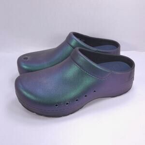 Dansko Casual Slip On Mule Clog Shoe Womens Size 7 37 Multi